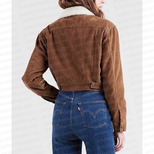 Good Trouble S05 Cierra Ramirez Cropped Trucker Jacket - Image 3