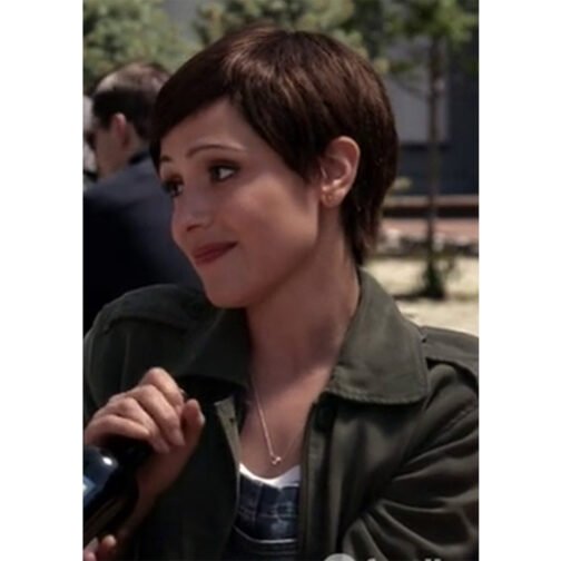 Chasing Life Season 2 Italia Ricci Green Jacket - Image 6
