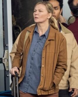 Kirsten Dunst Civil War Brown Jacket