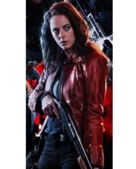 RE Welcome To Raccoon City Claire Redfield Leather Jacket