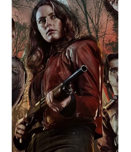 RE Welcome To Raccoon City Claire Redfield Leather Jacket - Image 3