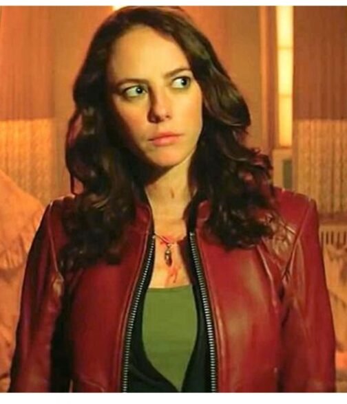 RE Welcome To Raccoon City Claire Redfield Leather Jacket - Image 5