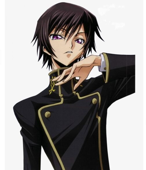 Lelouch Lamperouge Code Geass Cotton Black Jacket - Image 3