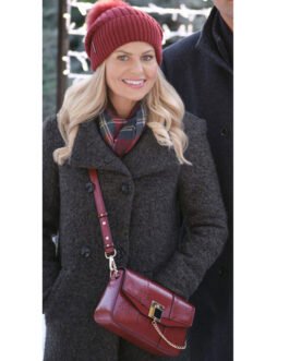 If I Only Had Christmas Candace Cameron Bure Wool Coat