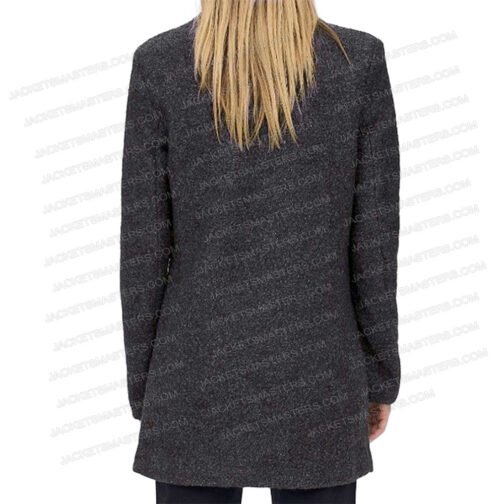 If I Only Had Christmas Candace Cameron Bure Wool Coat - Image 5
