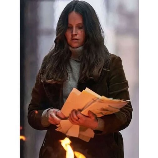 Felicity Jones Dead Shot Coat - Image 2