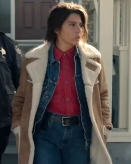 Delia’s Gone Marisa Tomei Suede Leather Coat