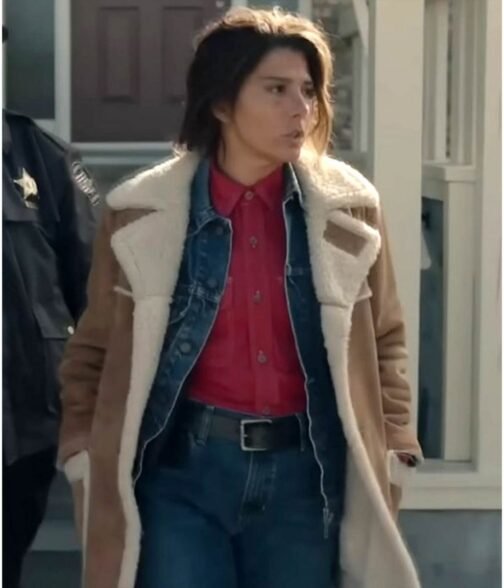 Delia’s Gone Marisa Tomei Suede Leather Coat