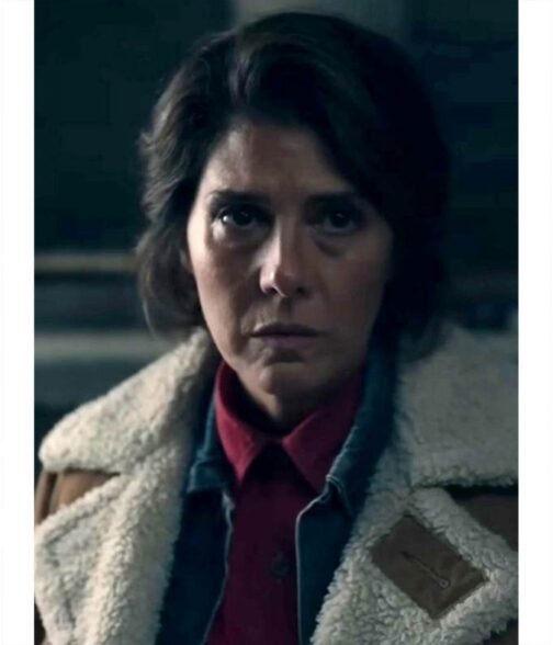 Delia’s Gone Marisa Tomei Suede Leather Coat - Image 4