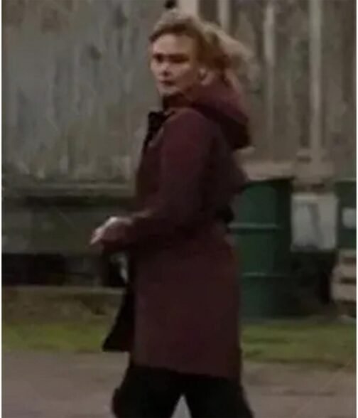 Devil in Ohio Sam Jaeger Maroon Coat - Image 7