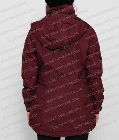 Devil in Ohio Sam Jaeger Maroon Coat - Image 3