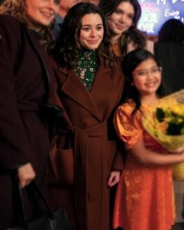 Xaria Dotson Devil in Ohio Brown Wool Coat