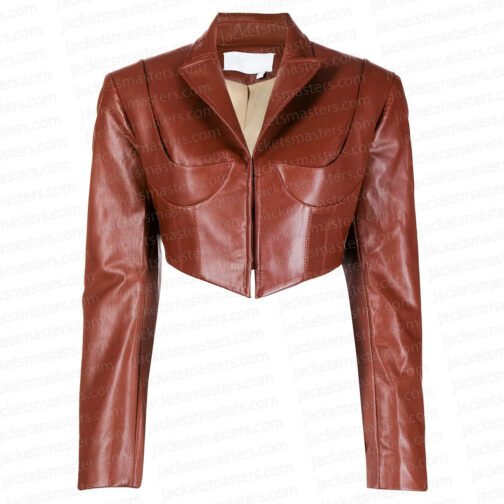 Karrueche Tran Divinity Leather Jacket - Image 6
