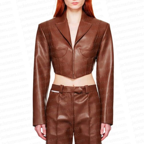 Karrueche Tran Divinity Leather Jacket