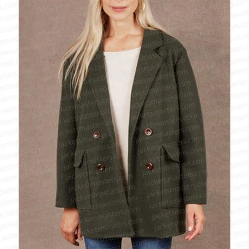Doctor Who Catherine Tate Green Coat - Image 3