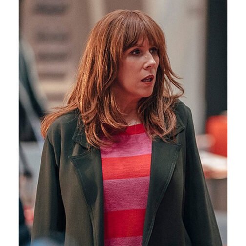 Doctor Who Catherine Tate Green Coat - Image 10