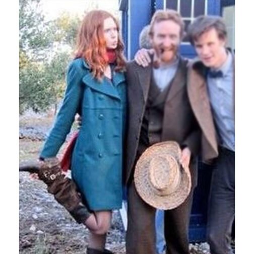 Doctor Who Season 5 Karen Gillan Aqua Coat - Image 6