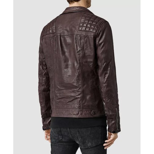 Dollface Kat Dennings Brown Leather Jacket - Image 4