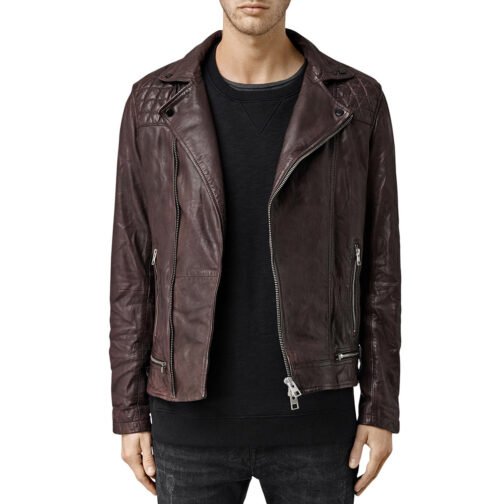 Dollface Kat Dennings Brown Leather Jacket - Image 3