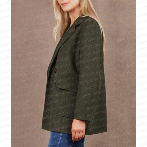 Doctor Who Catherine Tate Green Coat - Image 5