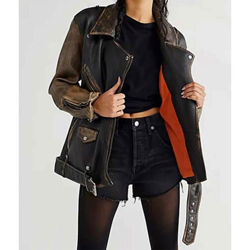 Gotham Knights Olivia Rose Keegan Leather Jacket