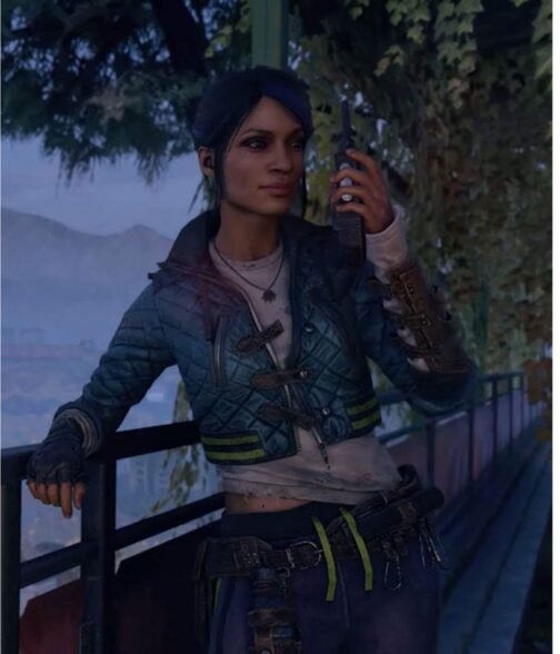Mia Caldwell Dying Light 2 Quilted Jacket - Image 4