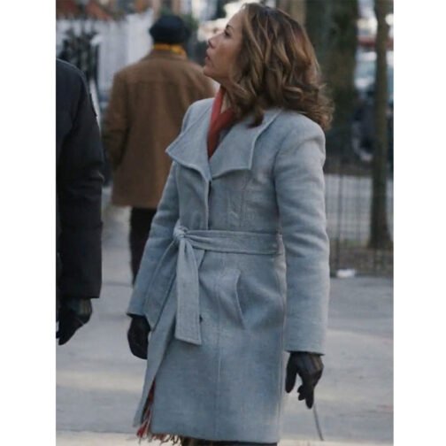 East New York Elizabeth Rodriguez Gray Coat - Image 9