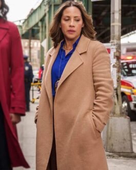 East New York Elizabeth Rodriguez Brown Coat