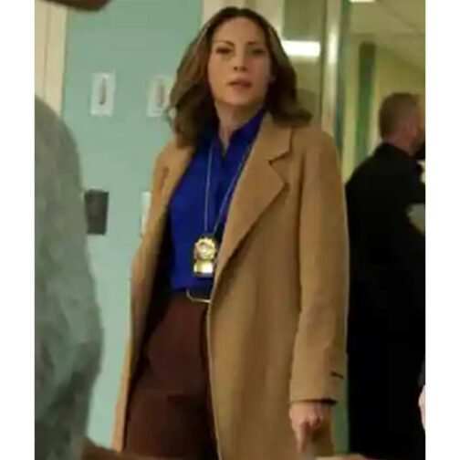 East New York Elizabeth Rodriguez Brown Coat - Image 4