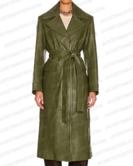 Ramona Young Never Have I Ever Green Coat