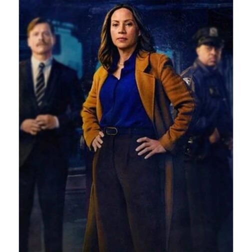 East New York Elizabeth Rodriguez Brown Coat - Image 5