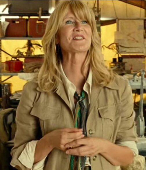 Laura Dern Jurassic World Dominion Brown Jacket - Image 6