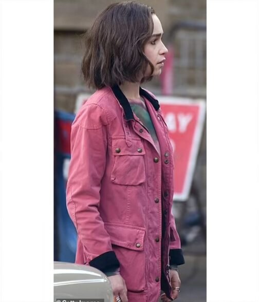 Emilia Clarke Secret Invasion Cotton Jacket - Image 6