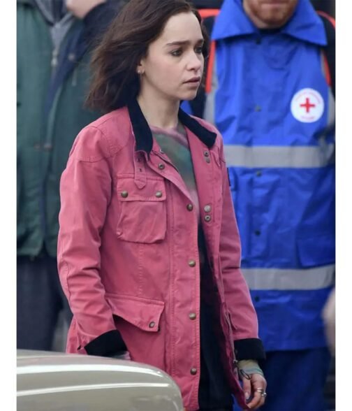 Emilia Clarke Secret Invasion Cotton Jacket - Image 5