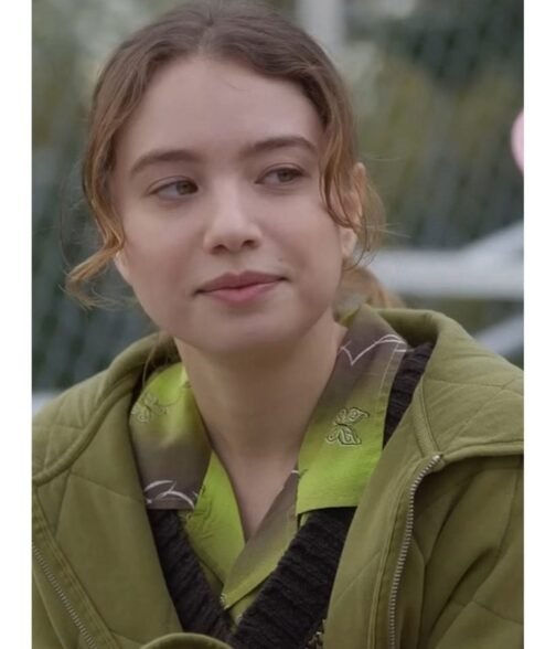 Emilija Baranac Fakes Quilted Green Jacket - Image 3