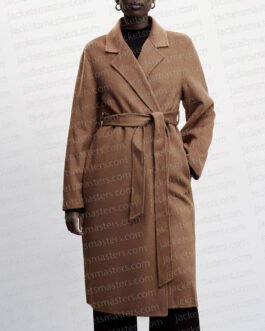 Phoebe Dynevor Fair Play Coat