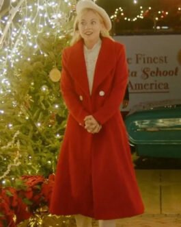 Emily Kinney Santa Bootcamp Coat