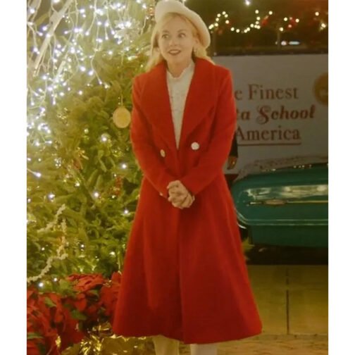Emily Kinney Santa Bootcamp Coat - Image 2