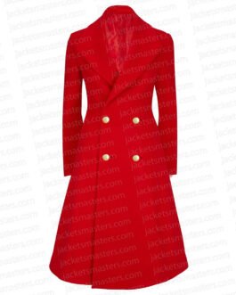 Emily Kinney Santa Bootcamp Coat