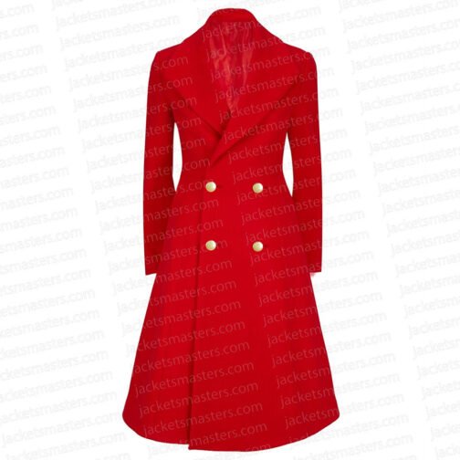 Emily Kinney Santa Bootcamp Coat