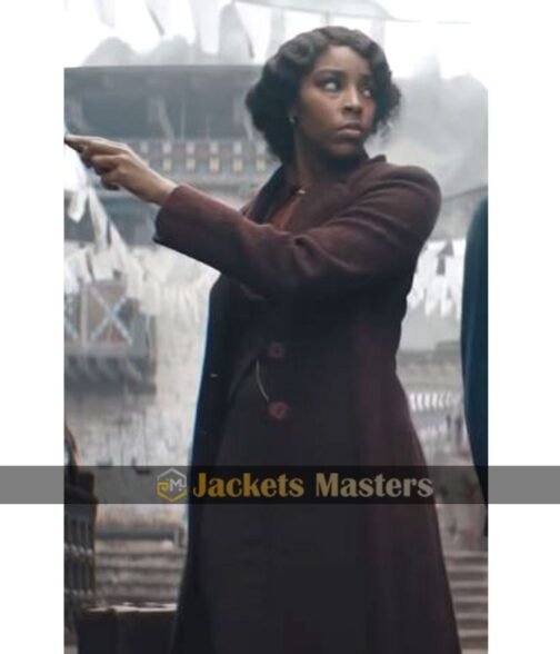 Jessica Williams Fantastic Beasts The Secrets of Dumbledore Coat - Image 9