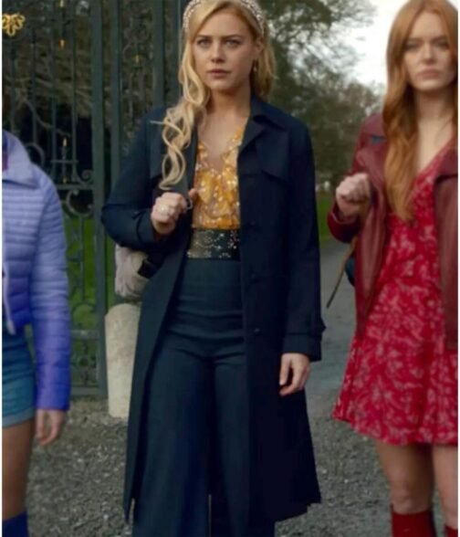 Hannah Van Der Westhuysen Fate Black Wool Coat - Image 2