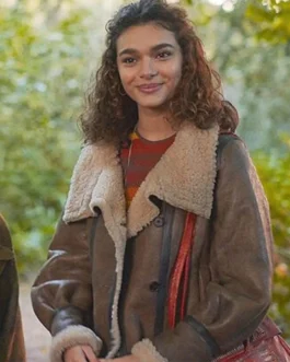 Fate Paulina Chávez Shearling Leather Jacket