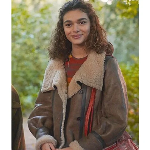 Fate Paulina Chávez Shearling Leather Jacket - Image 2