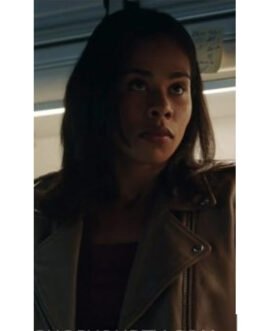 FBI Most Wanted Roxy Sternberg Tan Leather Jacket