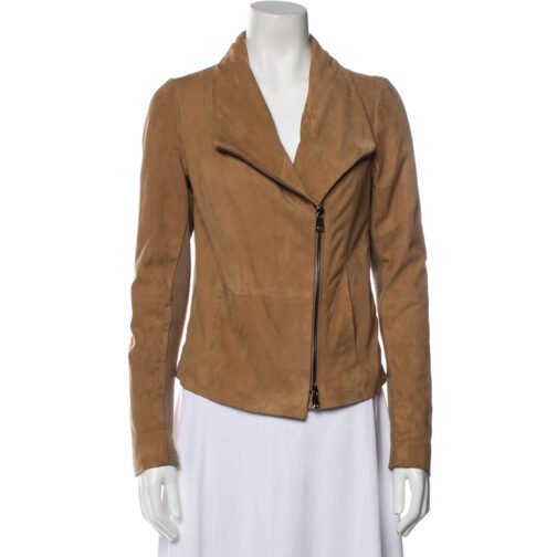 Arrow S04 Emily Bett Rickards Suede Jacket