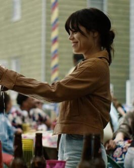 Finestkind Jenna Ortega Leather Jacket