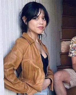 Finestkind Jenna Ortega Leather Jacket