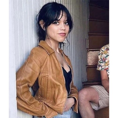 Finestkind Jenna Ortega Leather Jacket