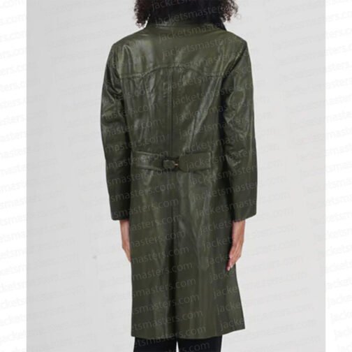 Firefly Lane Ali Skovbye Leather Coat - Image 3